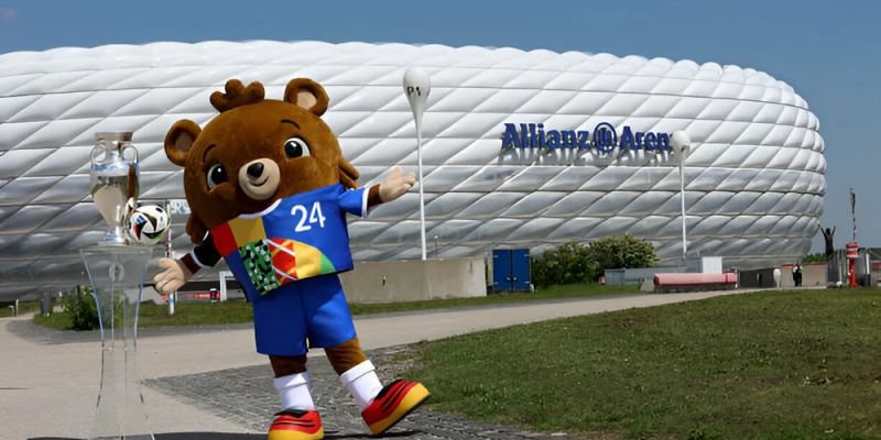 Hình dáng của linh vật Euro 2024 Albart rất đặc biệt